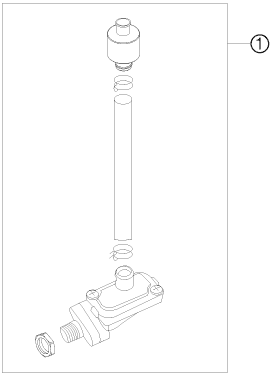 Plano de despiece: SISTEMA SECUNDARIO DE VENTILACION, hoja 1