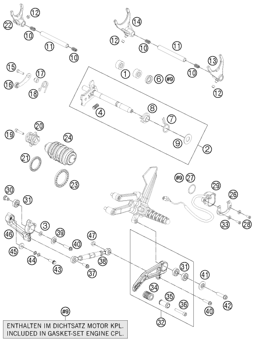 Plano de despiece: CONMUTADOR, hoja 1