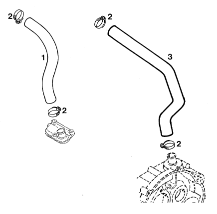 Plano de despiece: VENTILACION DEL MOTOR, hoja 1
